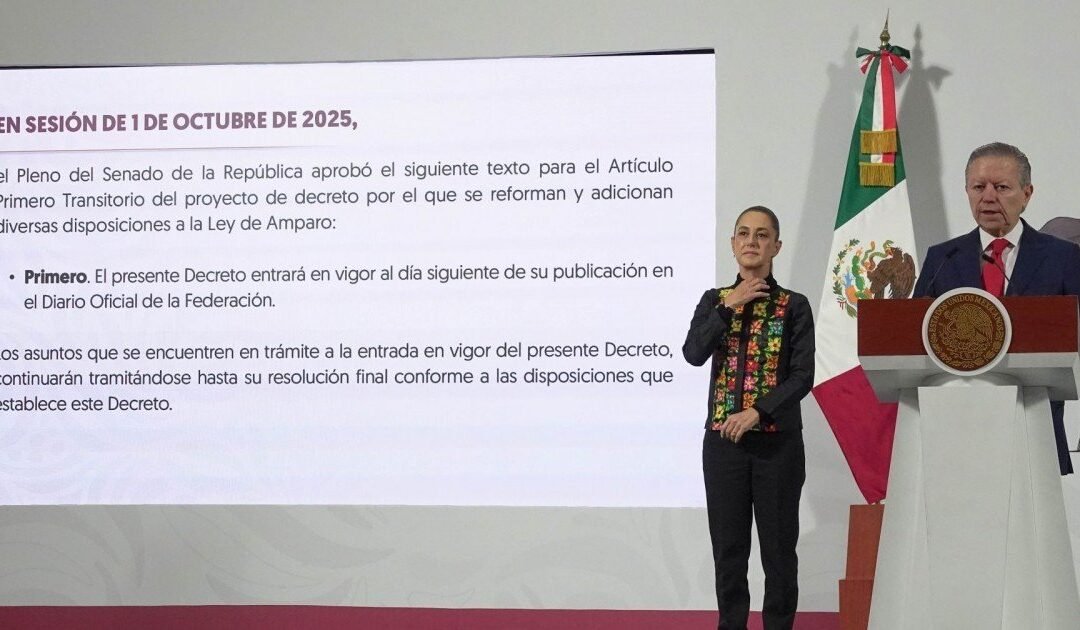 Zaldívar solicita adecuaciones a la Ley de Amparo para evitar retroactividad